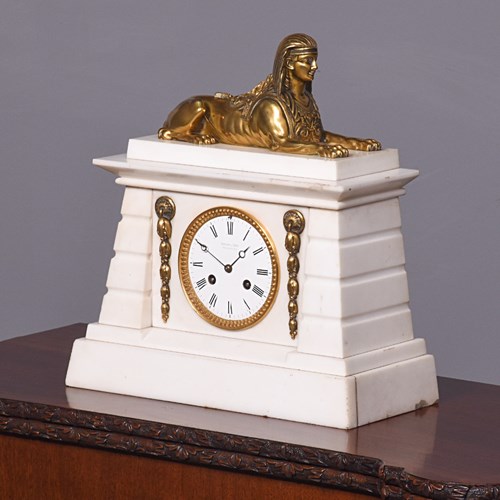 Egyptian Style Mantle Clock