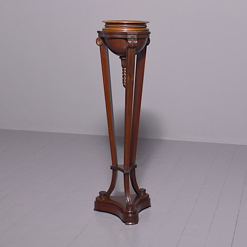 Adam Style Mahogany Pedestal