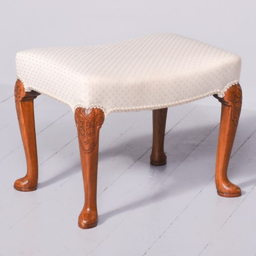 Whytock & Reid Carved Stool