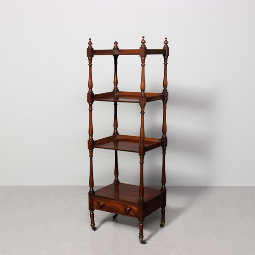 Scottish Mahogany George III Whatnot