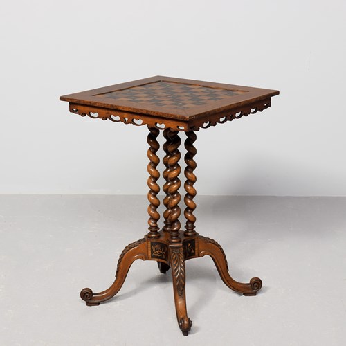 Regency  Walnut Occasional/Games Table 