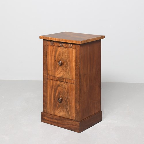 Alexander Greek Thompson Mahogany Pedestal