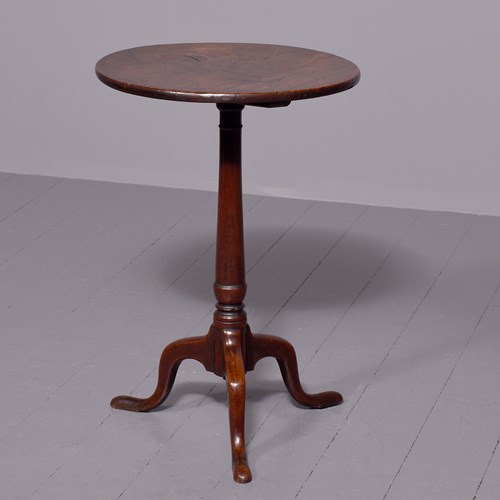 George 2Nd Mahogany Tripod Occasional Table 