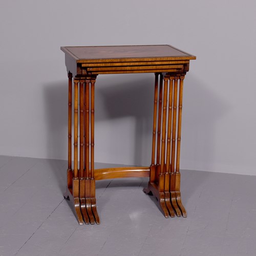 A Quartetto (4) Of Georgian Style Occasional Tables