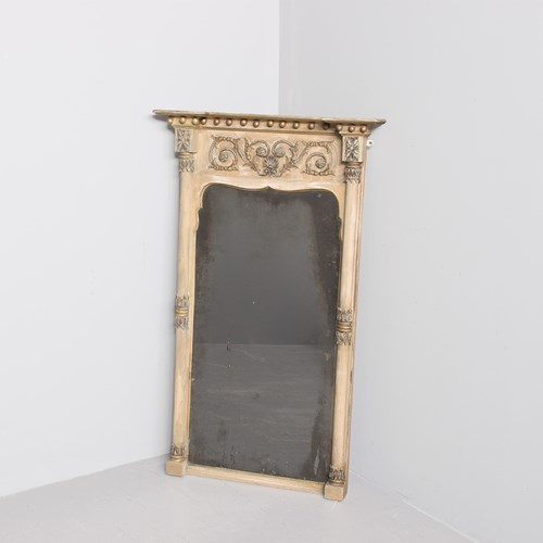 Country House Painted Regency Pier Mirror