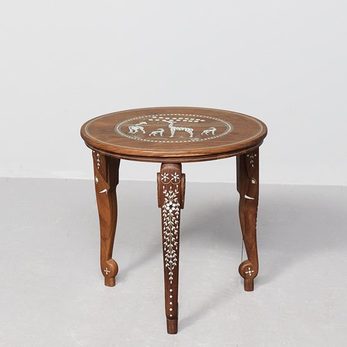 Circular Indian Occasional Table
