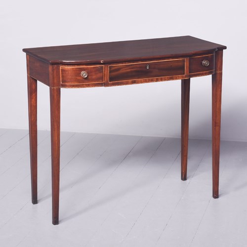 Late George III Shaped Side Table