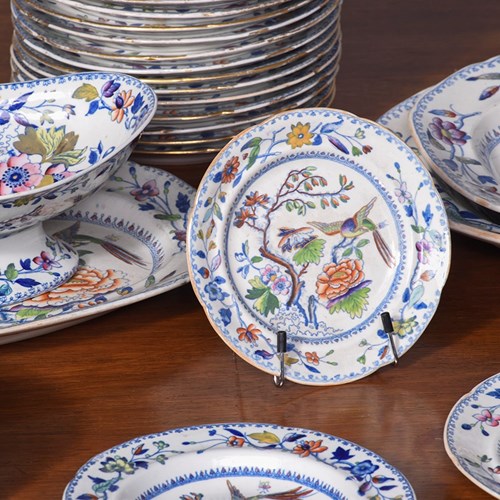 An Assembled Stone China 60 Part Dinner Service