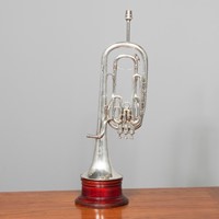 Antique EPNS Trumpet Converted into Lamp