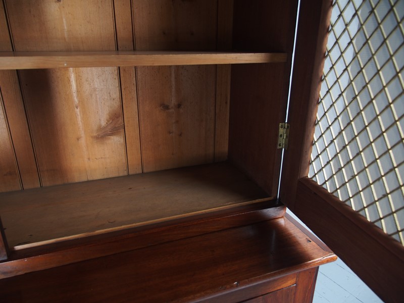 Antique Late George IV Mahogany Cabinet Bookcase-georgian-antiques-p1180505-main-637496162681169538.JPG