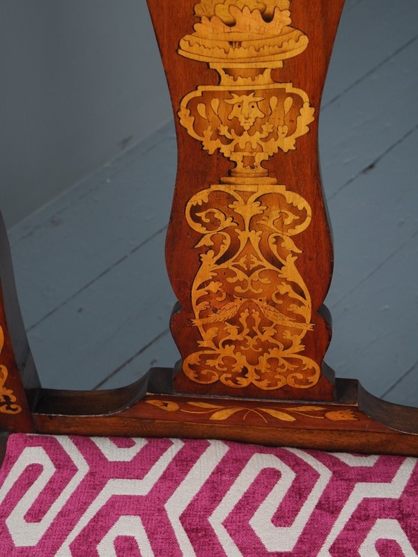 Antique Pair of Dutch Marquetry Walnut Chairs-georgian-antiques-p2012679-main-637509005363808949.JPG