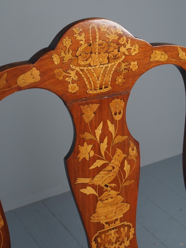Antique Pair of Dutch Marquetry Walnut Chairs-georgian-antiques-p2012680-main-637509005377871644.JPG