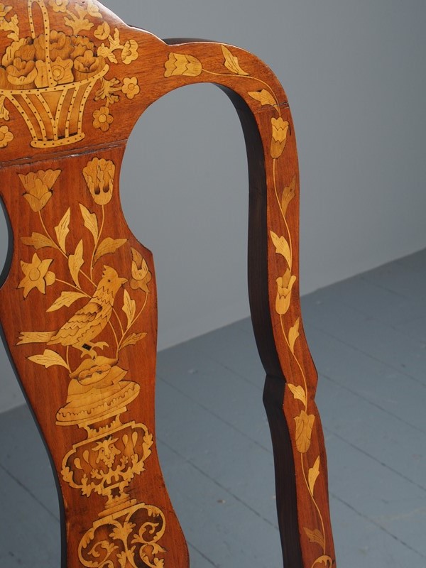Antique Pair of Dutch Marquetry Walnut Chairs-georgian-antiques-p2012682-main-637509005405839677.JPG