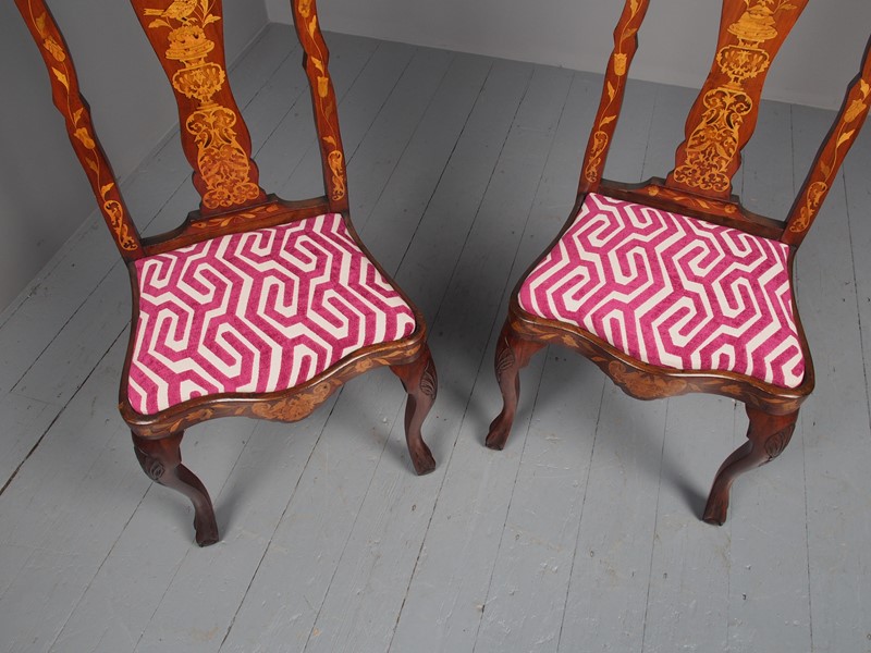 Antique Pair of Dutch Marquetry Walnut Chairs-georgian-antiques-p2012685-main-637509005448651683.JPG