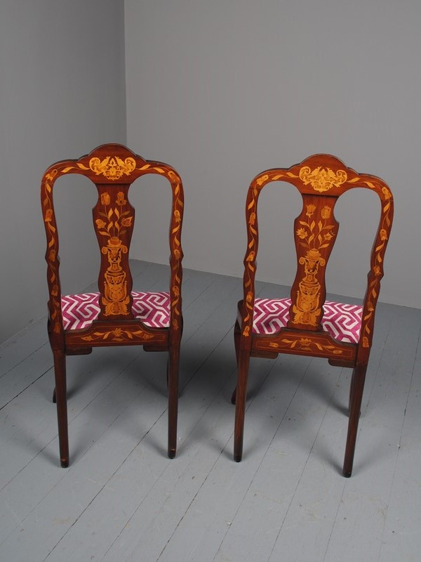 Antique Pair of Dutch Marquetry Walnut Chairs-georgian-antiques-p2012698-main-637509005546307380.JPG