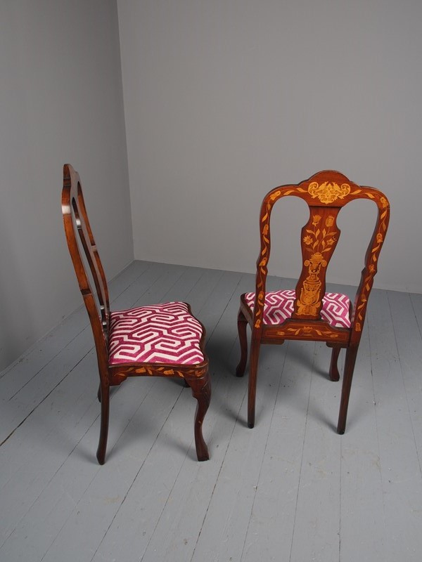 Antique Pair of Dutch Marquetry Walnut Chairs-georgian-antiques-p2012707-main-637509005660838181.JPG
