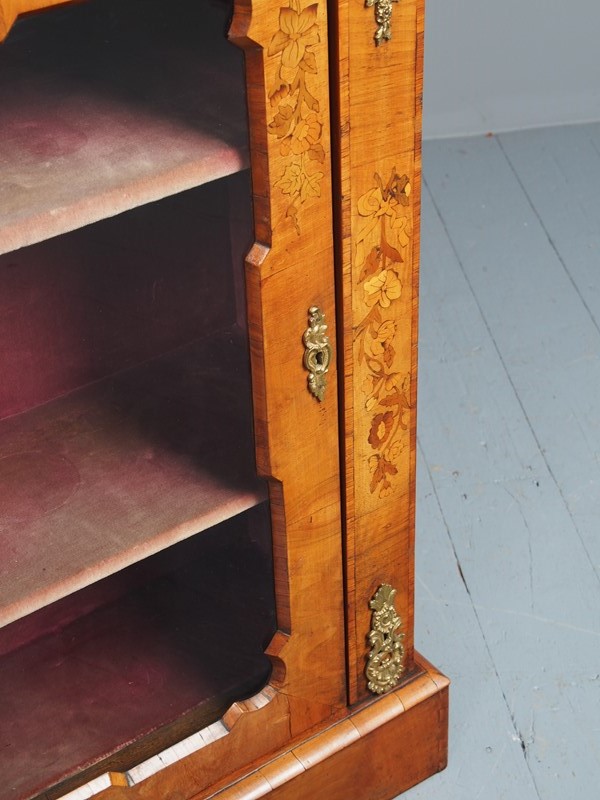 Antique Victorian Marquetry Walnut Pier Cabinet-georgian-antiques-p2114038-main-637521748873498157.JPG