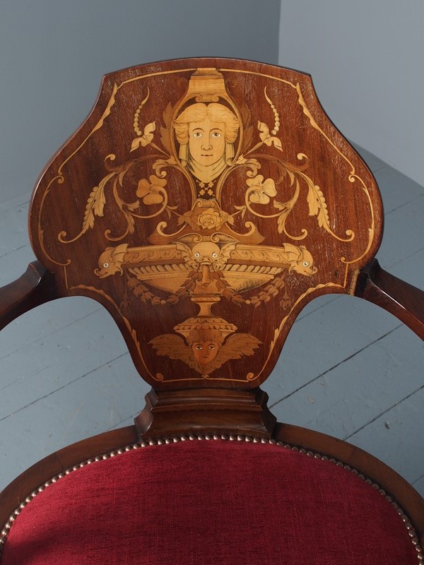 Antique George III Style Inlaid Mahogany Chair-georgian-antiques-p3128243-main-637550557173006961.JPG