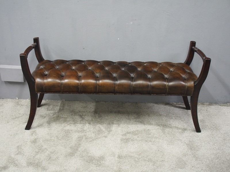 Regency Style Mahogany and Brown Leather Stool -georgian-antiques-p8261352-main-637383826716542214.JPG