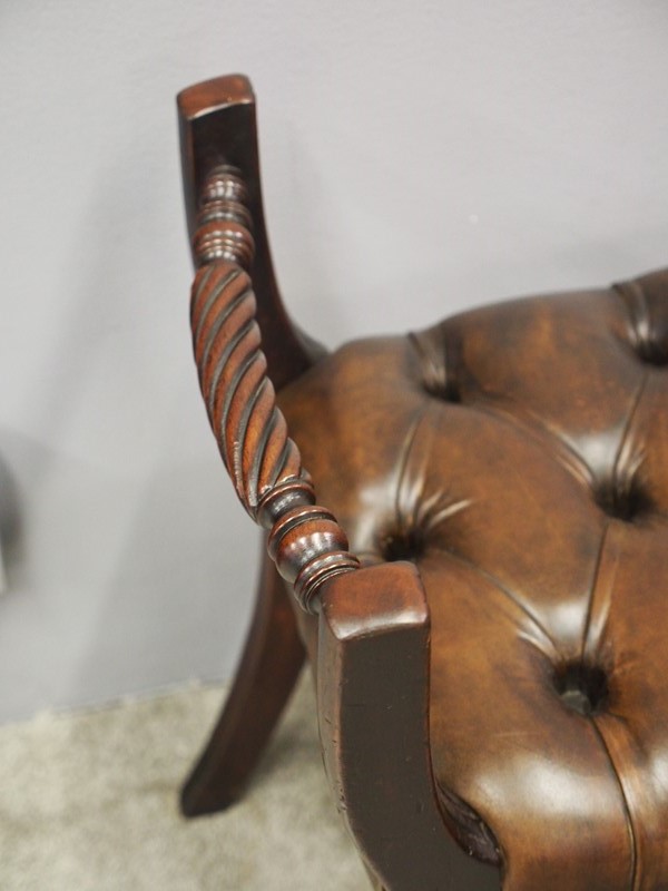 Regency Style Mahogany and Brown Leather Stool -georgian-antiques-p8261364-main-637383826806385788.JPG