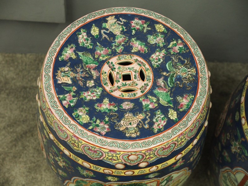 Pair of Chinese Painted Barrels / Seats-georgian-antiques-pa084641-main-637439103182572737.JPG