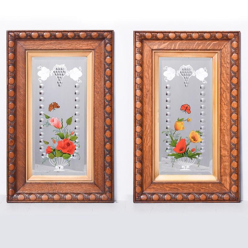 Pair Of Victorian Painted & Etched Oak Framed Mirrors-georgian-antiques-untitled-1-main-638150847133801144.jpg