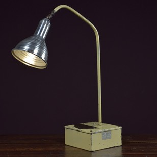 Vintage French Medical Table Lamp