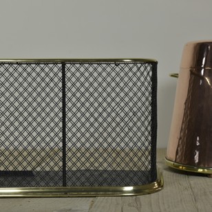 19TH C ANTIQUE FIRE GUARD FENDER
