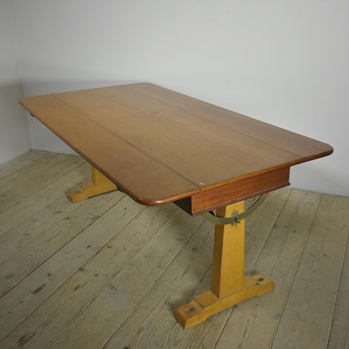 Mahogany & Maple Ships Table