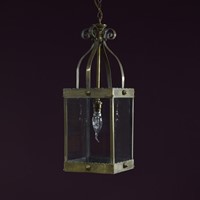 19th Century Brass Lantern