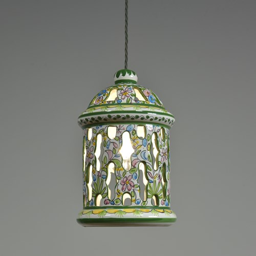 Portuguese Pottery Lantern