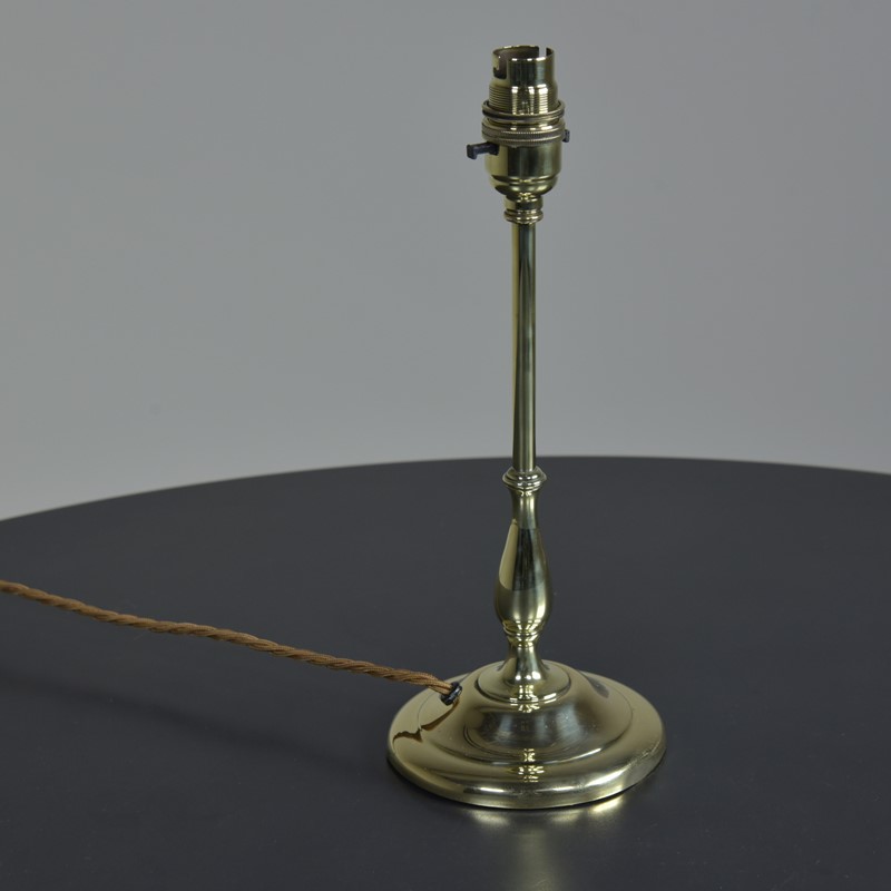Antique Baluster Stem Brass Lamp-haes-antiques-dsc-2263cr-fm-main-637250814521245675.jpg