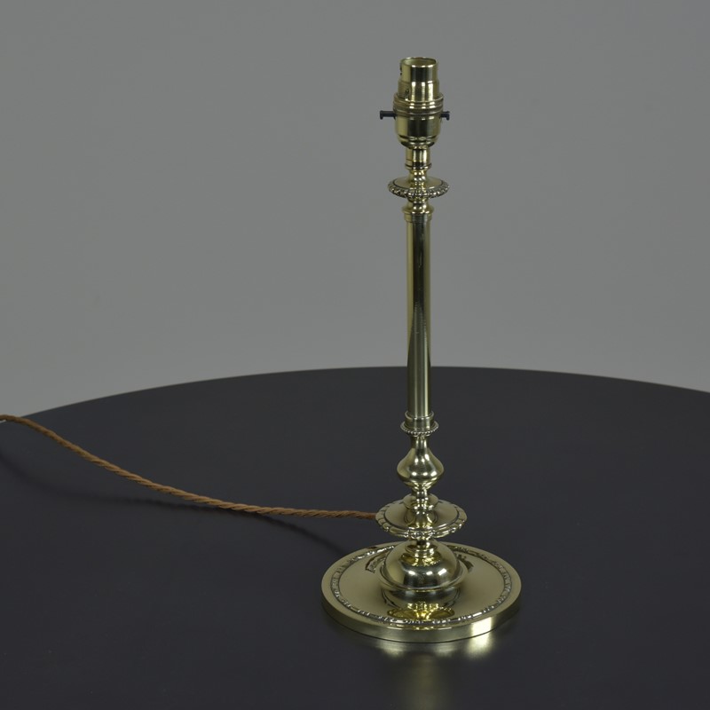 Antique Brass "Bead & Reel" Table / Desk Lamp -haes-antiques-dsc-2312cr-fm-main-637251275691924843.jpg
