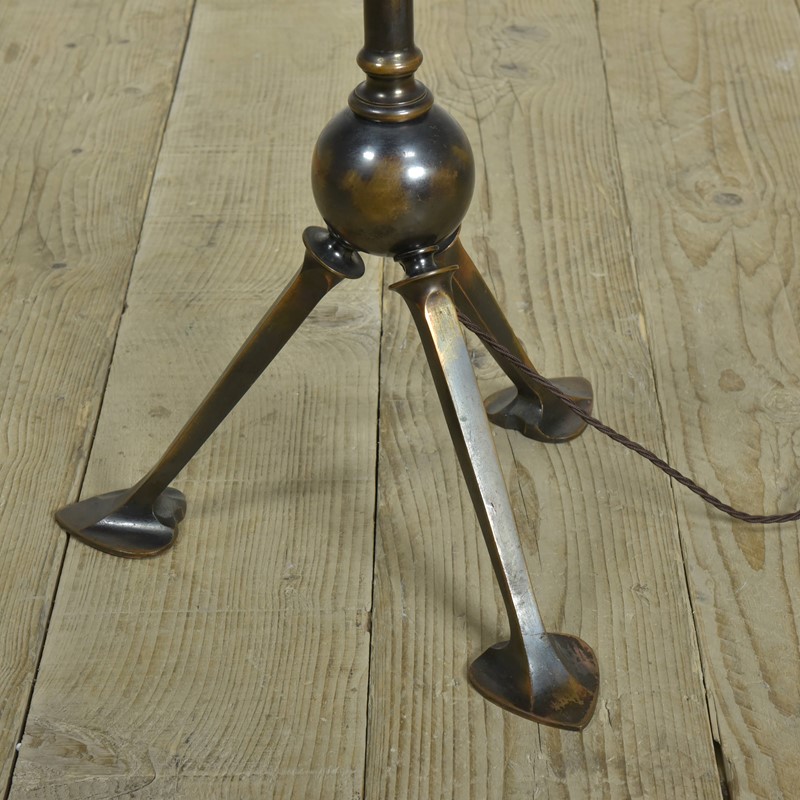 Bulbous Bronzed Floor Lamp C1900-haes-antiques-dsc-2541cr-main-638018805698747579.jpg
