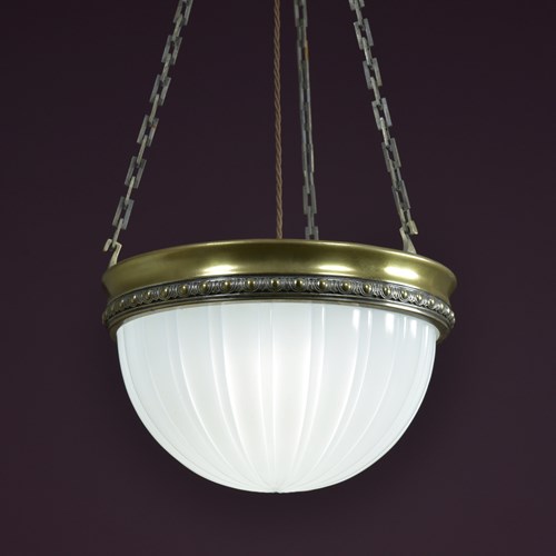 Moonstone Plafonnier Bowl  Light