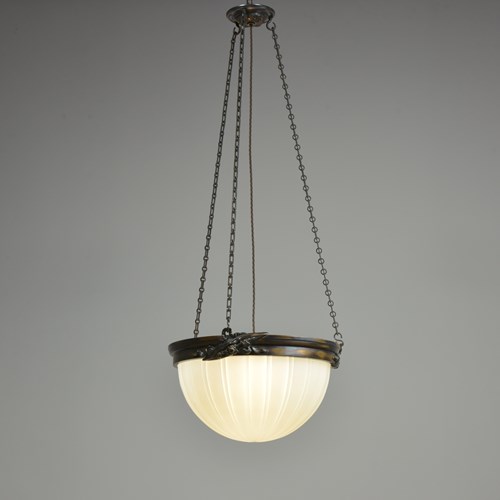 Nouveau Moonstone Plafonnier