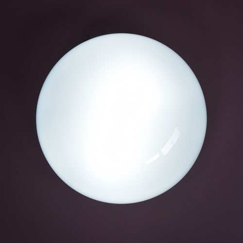 Domed Opaline Surface Mount Lights - 35Cm X9