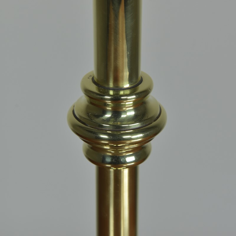 Antique Brass Table Lamp - GEC Knopped Stem-haes-antiques-dsc-5278cr-fm-main-637426195779953382.jpg