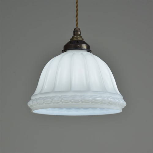Decorative Opal Glass Pendant Light