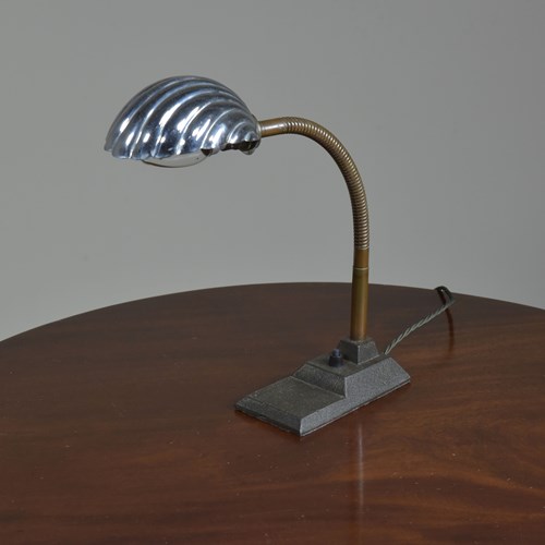 Shell Shade Desk Lamp