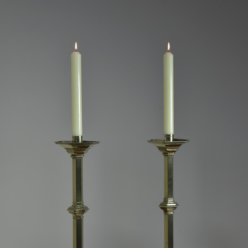 Antique Pair -Brass Hexagonal  Candlesticks -haes-antiques-dsc-6710cr-fm-main-637449576329407744.jpg