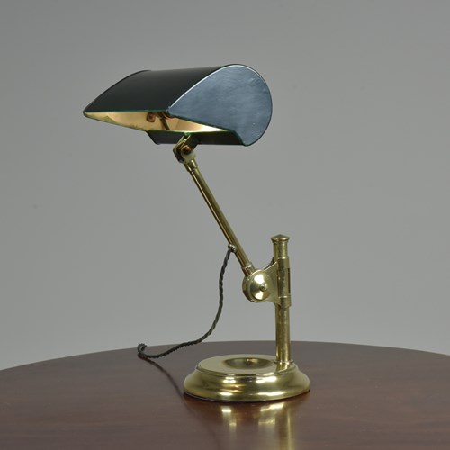 "Excavator" Bankers Lamp