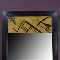Rowley gallery marquetry mirror