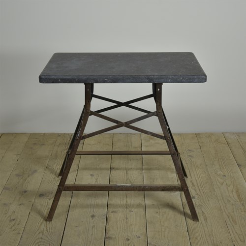 Pylonesque Iron Table