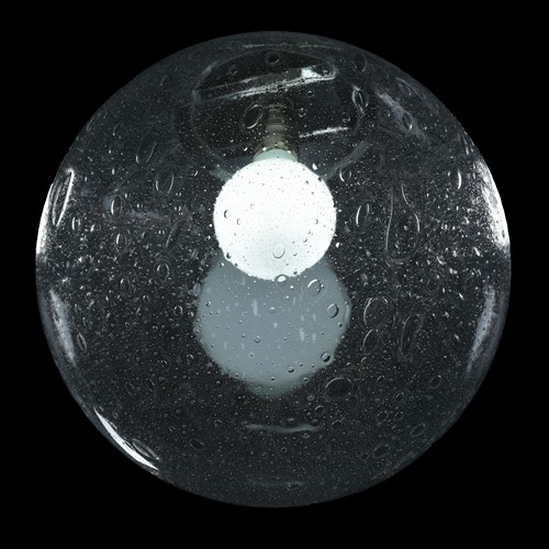 Large Bubble Globe Pendant Light