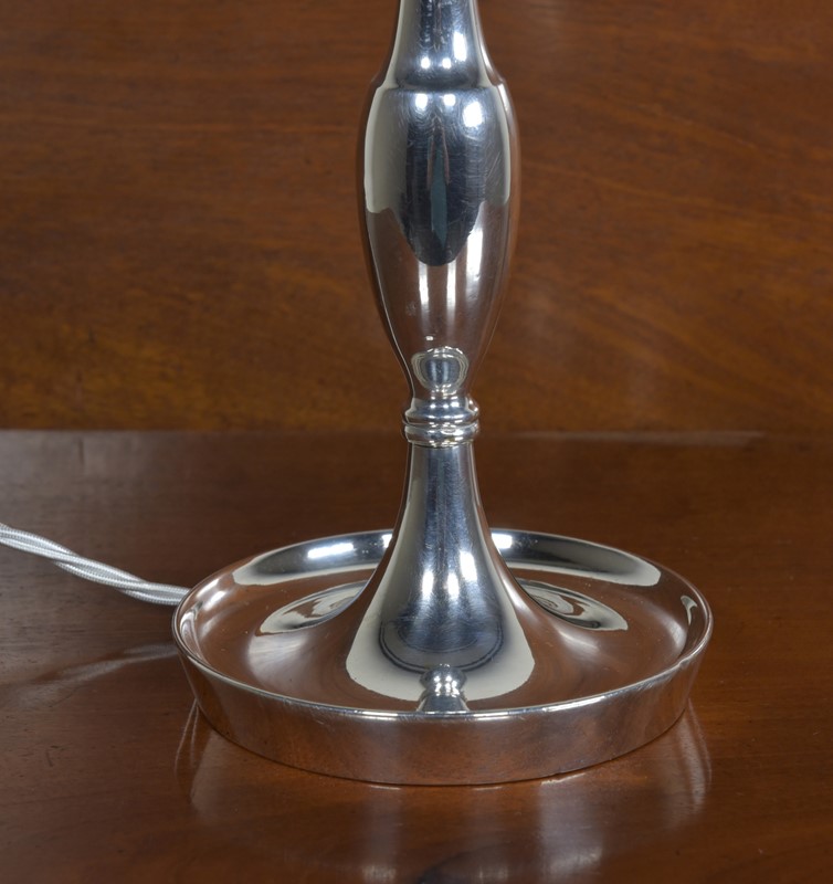 Baluster Stemmed Table Lamp - Silver Plated-haes-antiques-dsc-8980cr-fm-main-637062433887790042.jpg