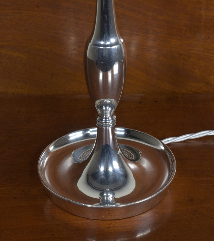 Baluster Stemmed Table Lamp - Silver Plated-haes-antiques-dsc-8987cr-fm-main-637062434033882865.jpg