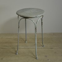 Antique Wirework Marble Table