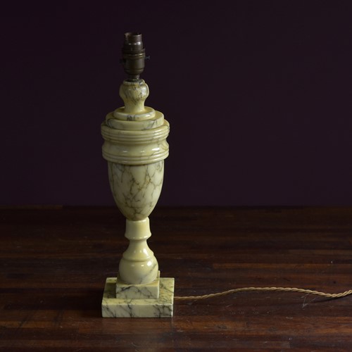 Baluster Alabaster Lamp