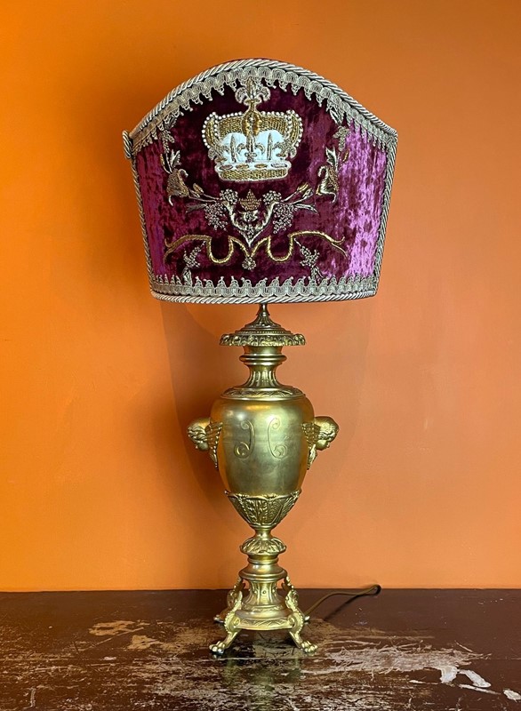 Antique French Gilt Metal Lamp With Bullion Shade-hand-of-glory-0-c57bd05d-bc1a-491e-9750-3194e66f90e3-1-201-a-main-638046213611551460.jpeg
